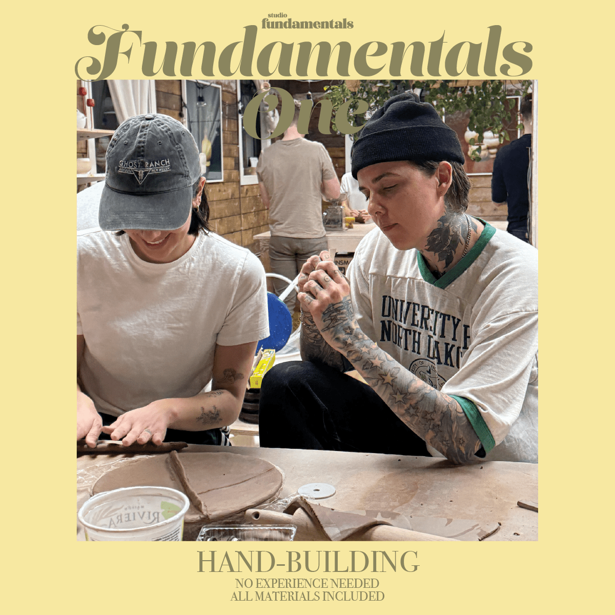 HAND-BUILDING FUNDAMENTALS 1 - Studio Fundamentals