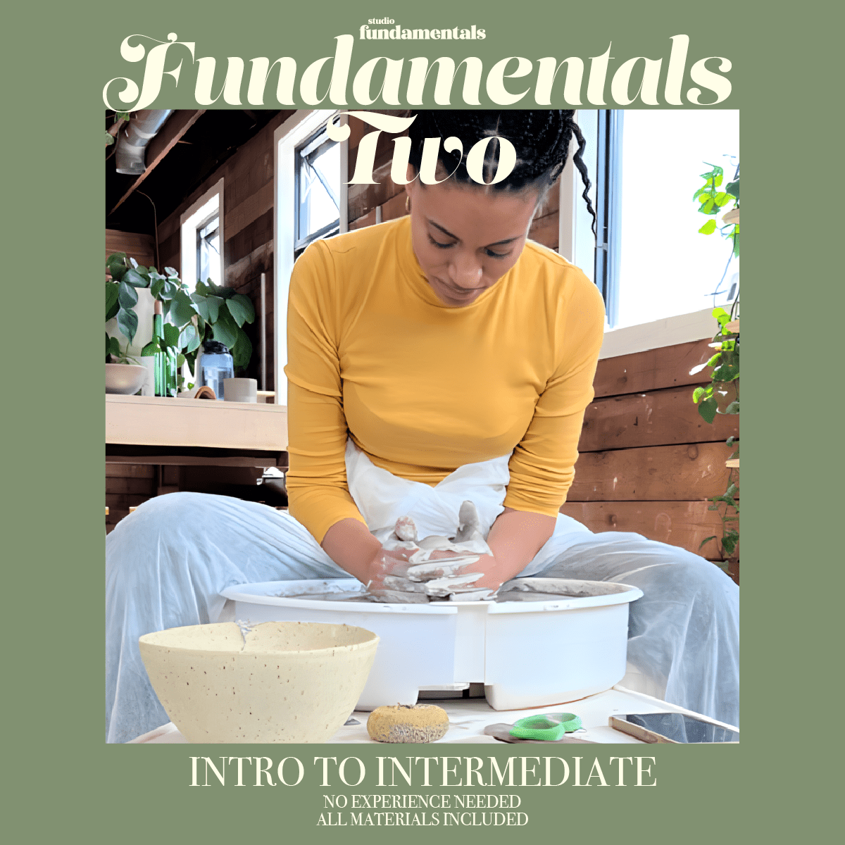 FUNDAMENTALS 2 | WHEEL - THROWING CLASS OCTOBER 2025 - Studio Fundamentals