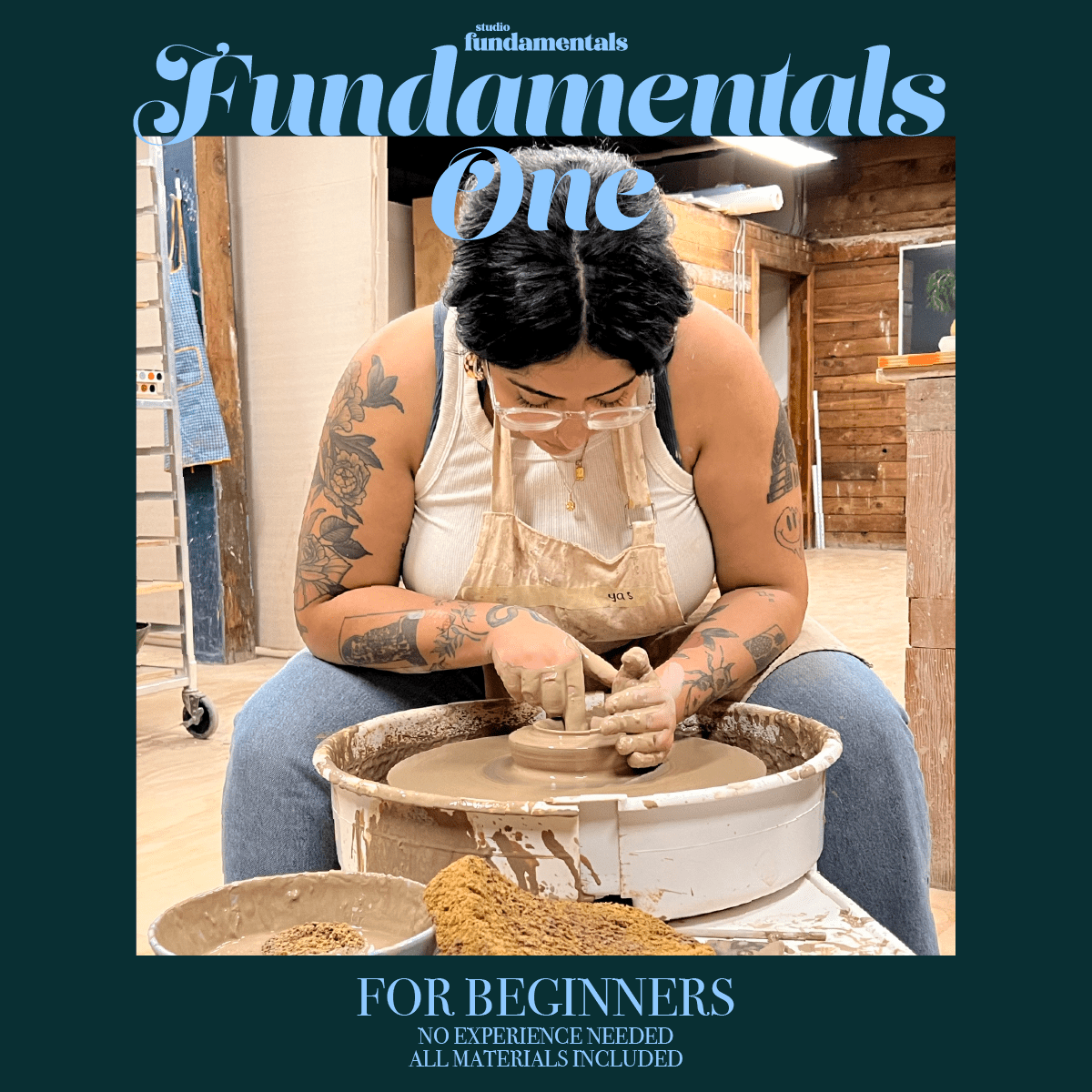 FUNDAMENTALS 1 WHEEL - THROWING APRIL/MAY 2026 - Studio Fundamentals