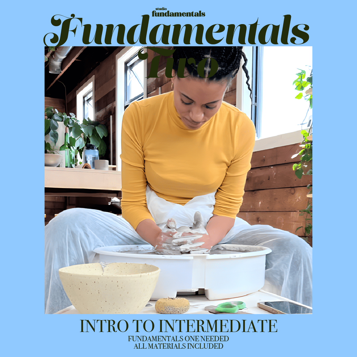 FUNDAMENTALS 2 WHEEL - THROWING JANUARY 2026 - Studio Fundamentals