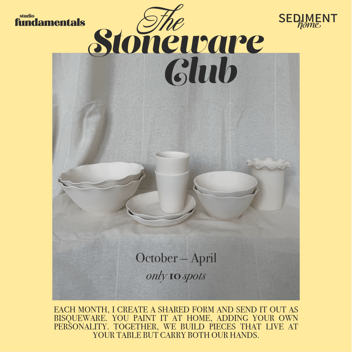 Stoneware Club - Studio Fundamentals