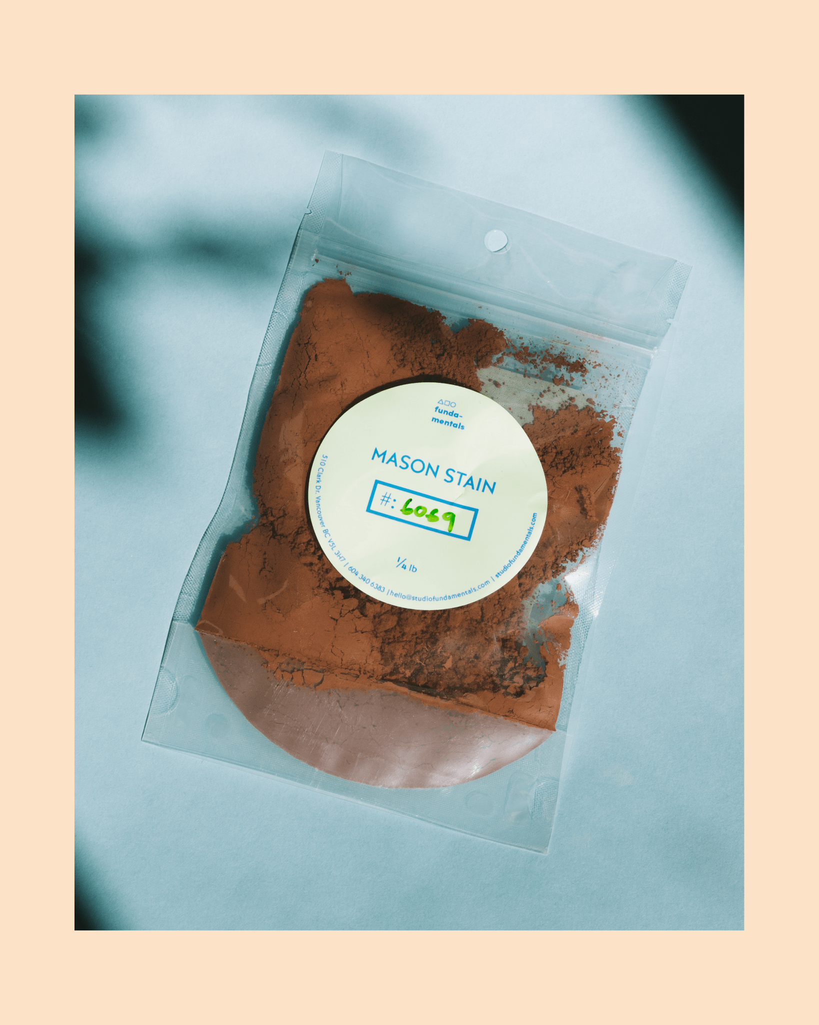 MASON STAIN | 6069 | Dark Coral - Studio Fundamentals