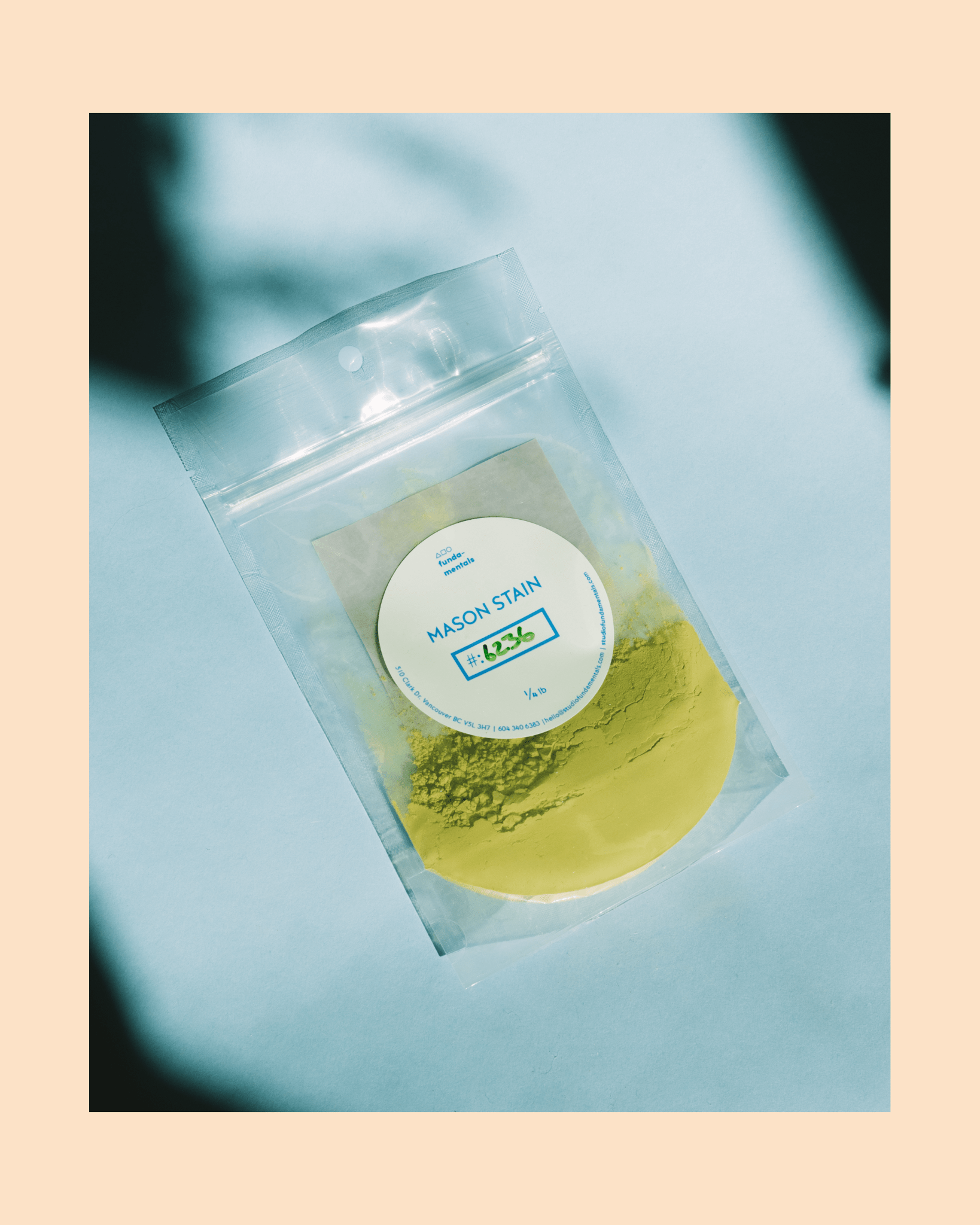 MASON STAIN | 6236 | Chartreuse - Studio Fundamentals