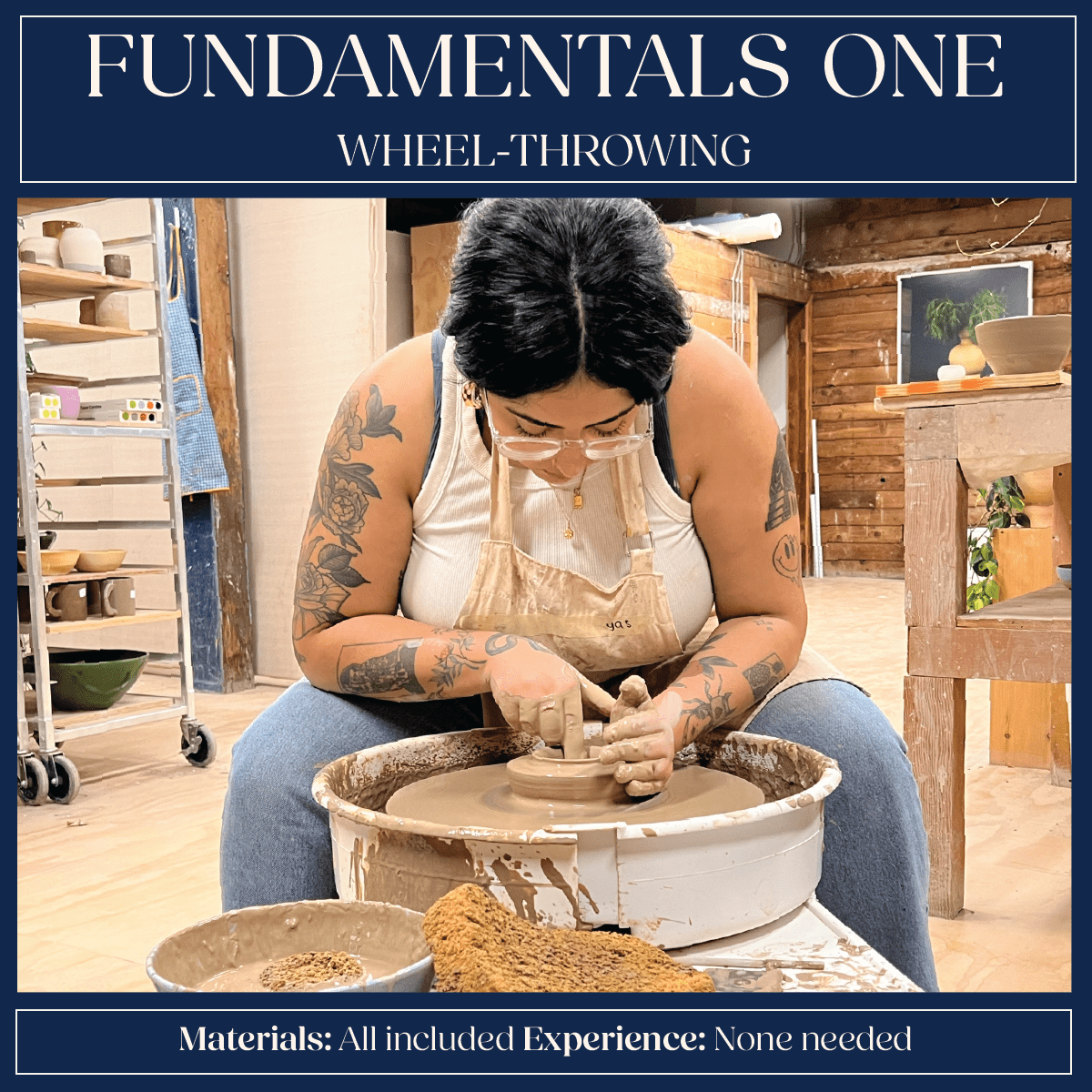 FUNDAMENTALS 1 WHEEL - THROWING AUGUST 2025 - Studio Fundamentals
